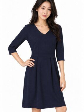 Suzy Shier Women’s Dark Navy Blue Sheath Dress Size XL — New